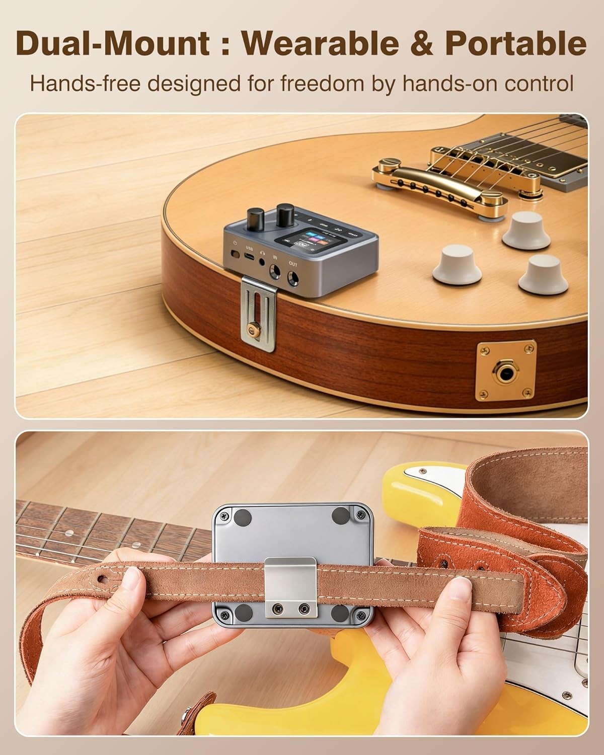 Multi Effects Guitar Processor, ANN Amp Modeling & IR Cabinet Simulation, 80 ...