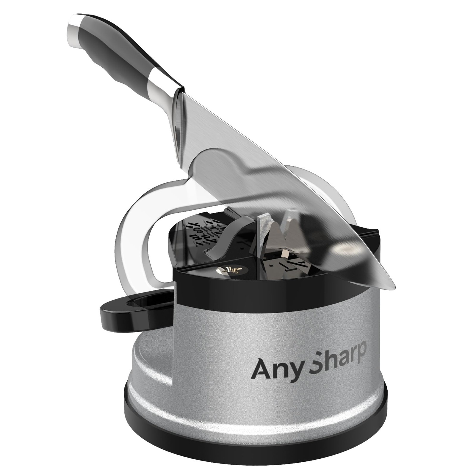 – GLOBAL – Hands Free Knife Sharpener - Easy to Use Sharpening Tool with Powe...