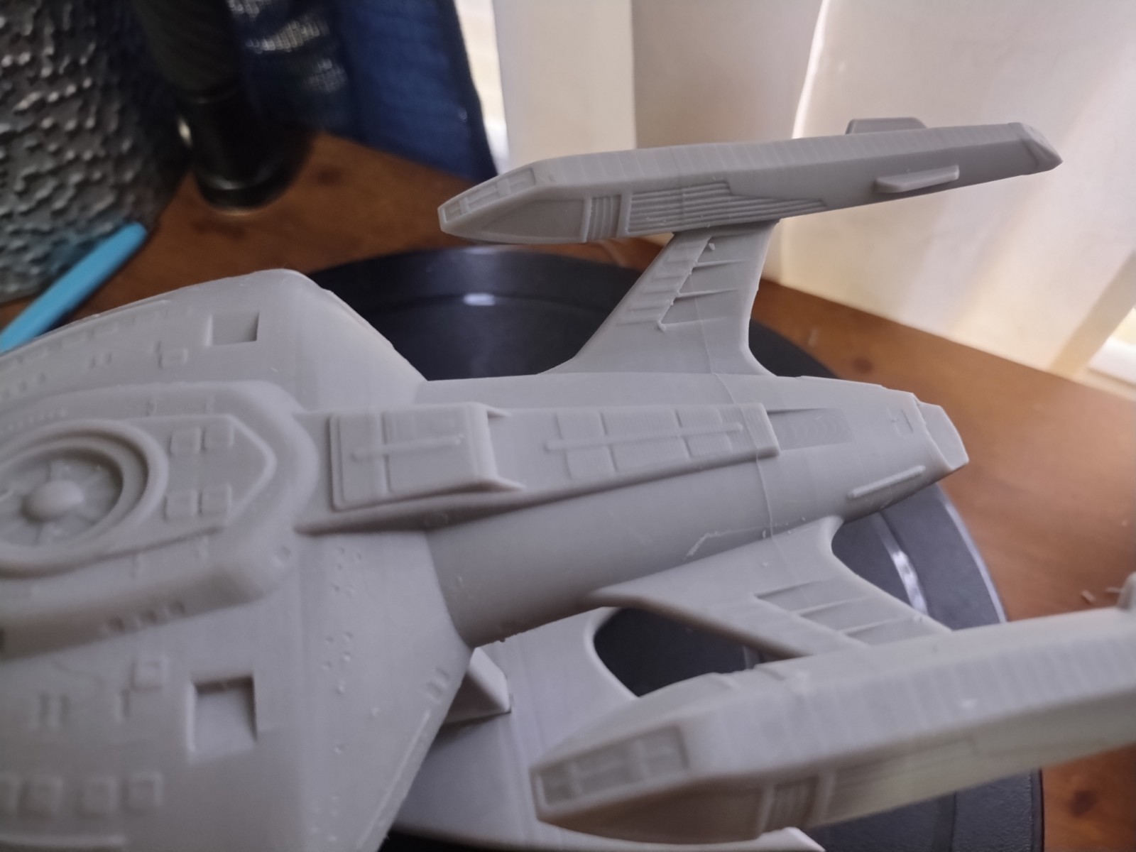 Star Trek Nova Class Starship 3d Resin Print 8"x4"