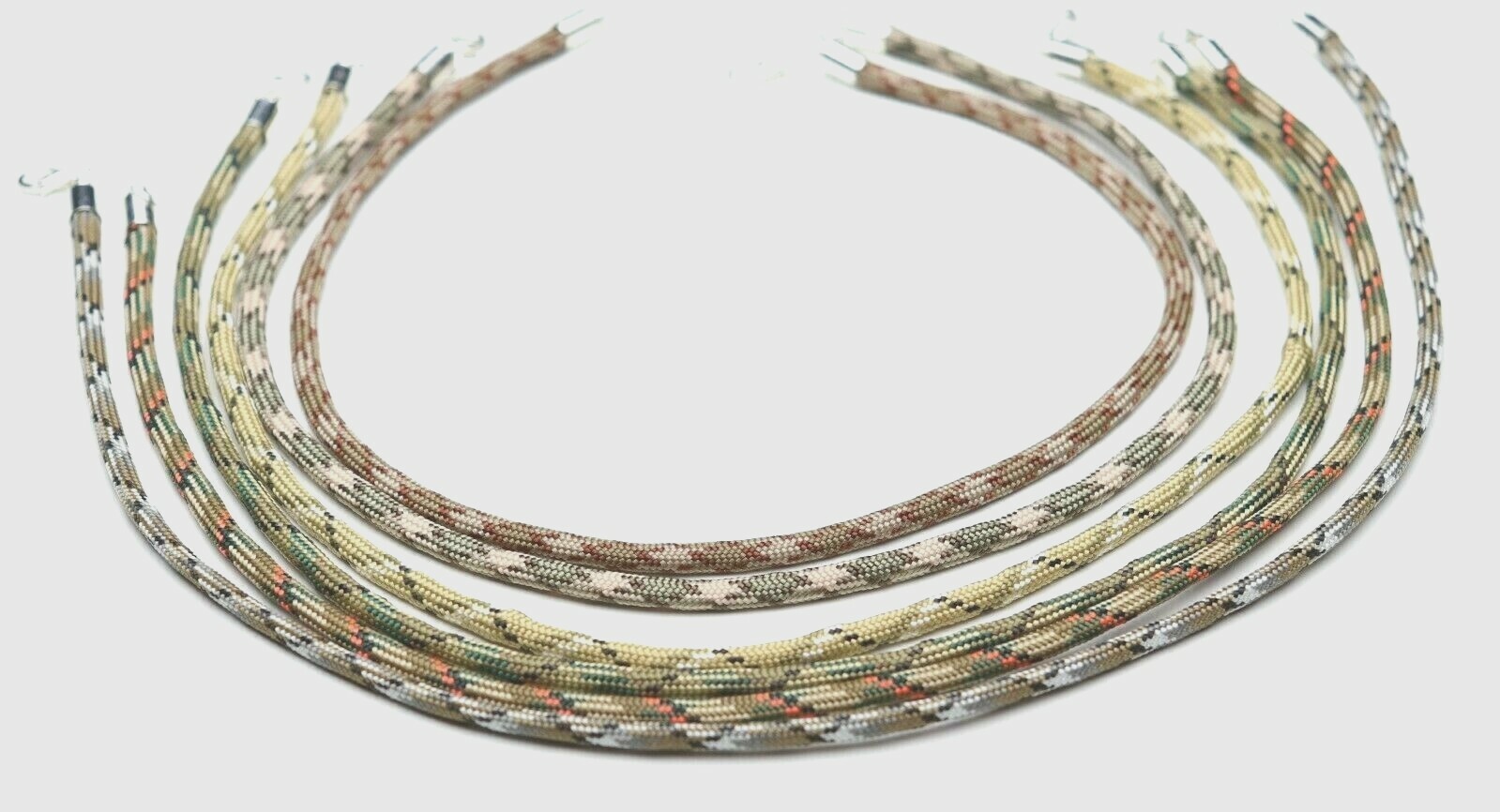 Braided Necklace Anklet Bracelet Paracord Camo Necklace Choker Lobster Clasp USA
