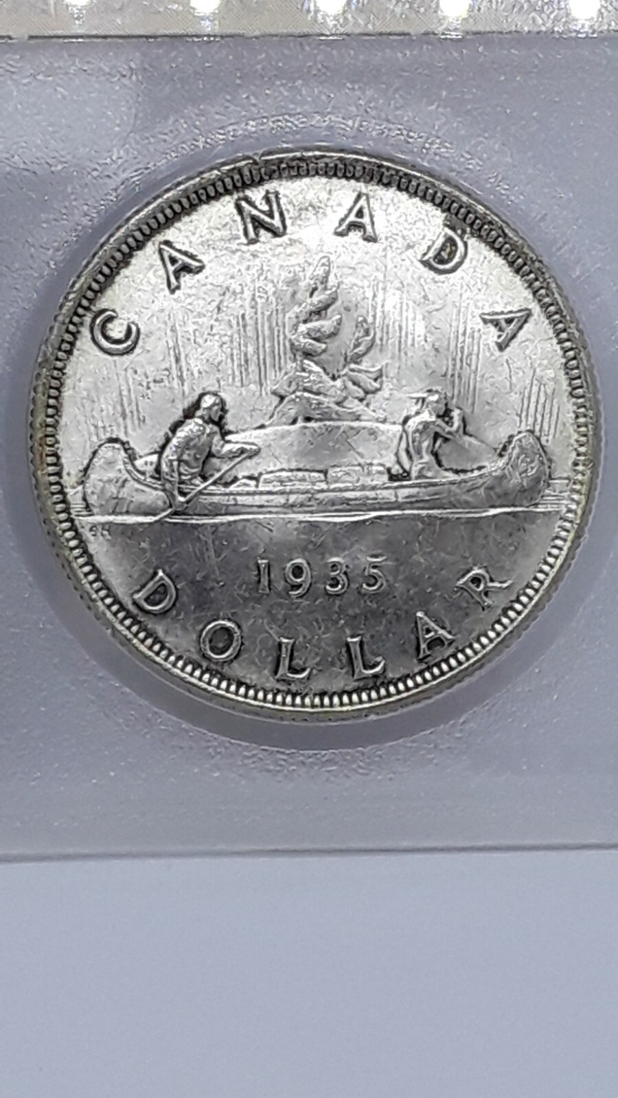Canada 1935 Silver Dollar KM30 Nice Original Ch/ Gem BU