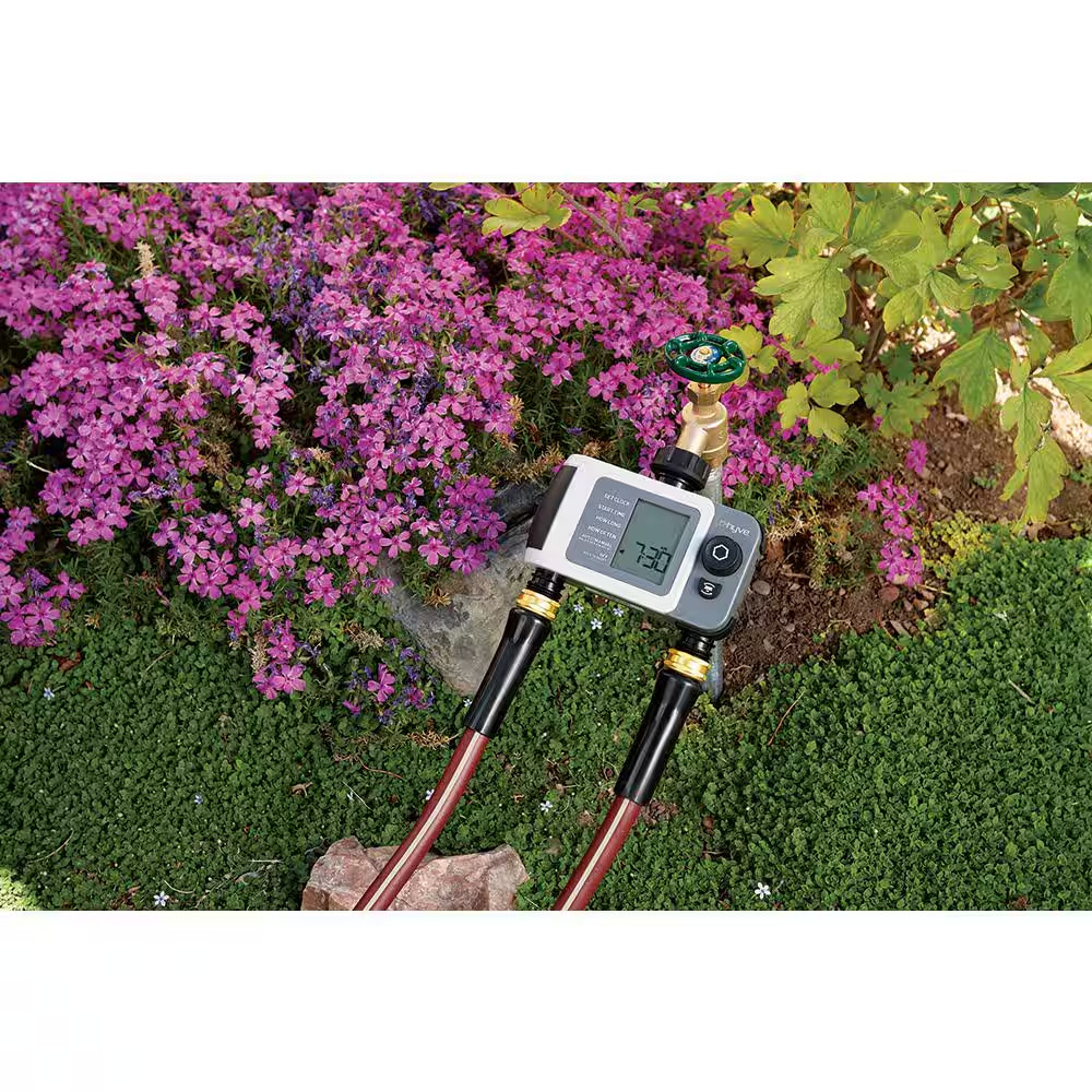 B-Hyve XD Bluetooth 2-Outlet Hose Watering Timer Sprinkler Timer