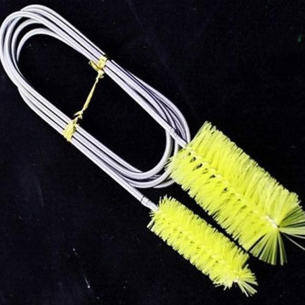 Metal Plastic Aquarium Fish Tank Cleaner Brush Tube Pipe Hose Pump Filter E