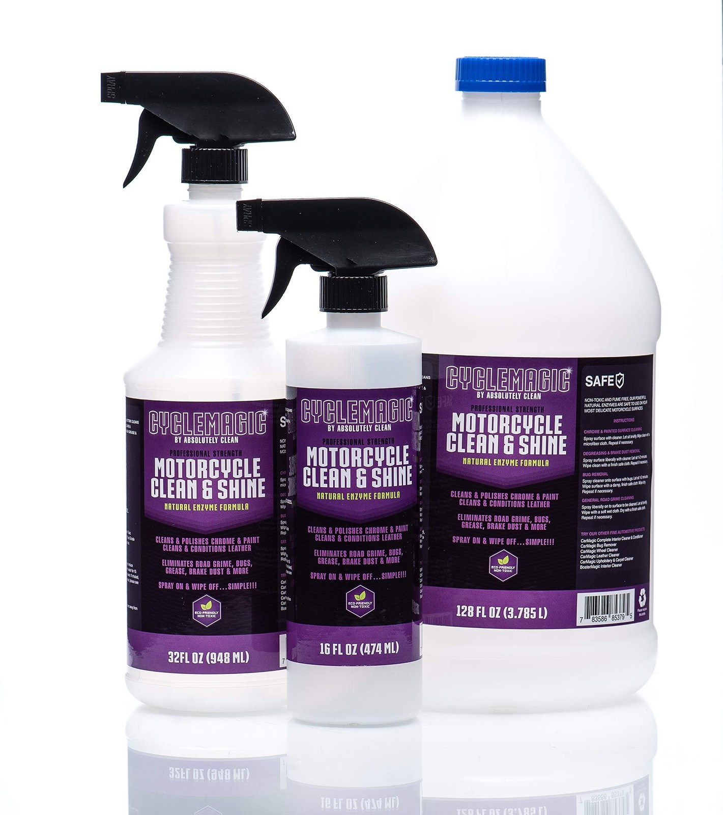 CycleMagic Motorcycle Clean and Shine Motorcycle Cleaner & Conditio... Fast Ship