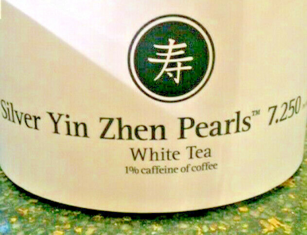 NEW! 🍵 VERY RARE! TEAVANA SILVER YIN ZHEN PEARLS 2 OZ SEALED GRAY BAG ✌️