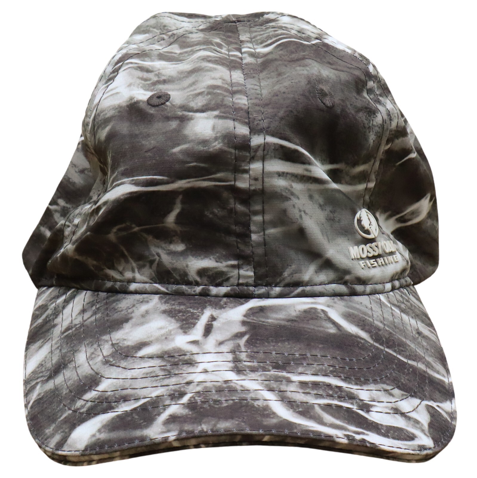 Mission Mossy Oak Fishing Cooling Performance Adjustable Cap Agua Manta