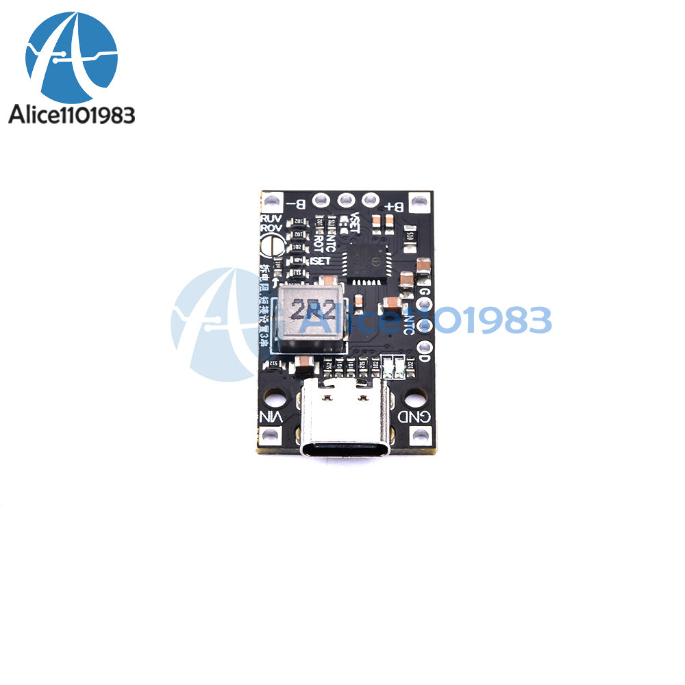 Type-C USB Li-ion Battery Boost Quick Charge Board UAV charging module 3.7V 3S