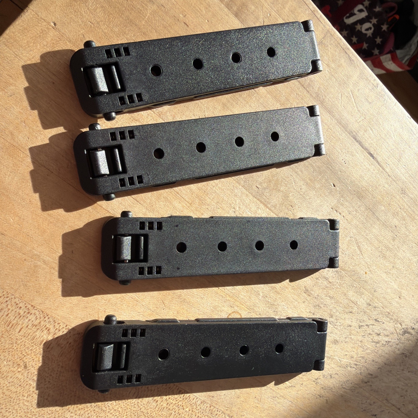 Bladetech Molle-Lok 5" MOLLE Attachment Clips (4 clips)