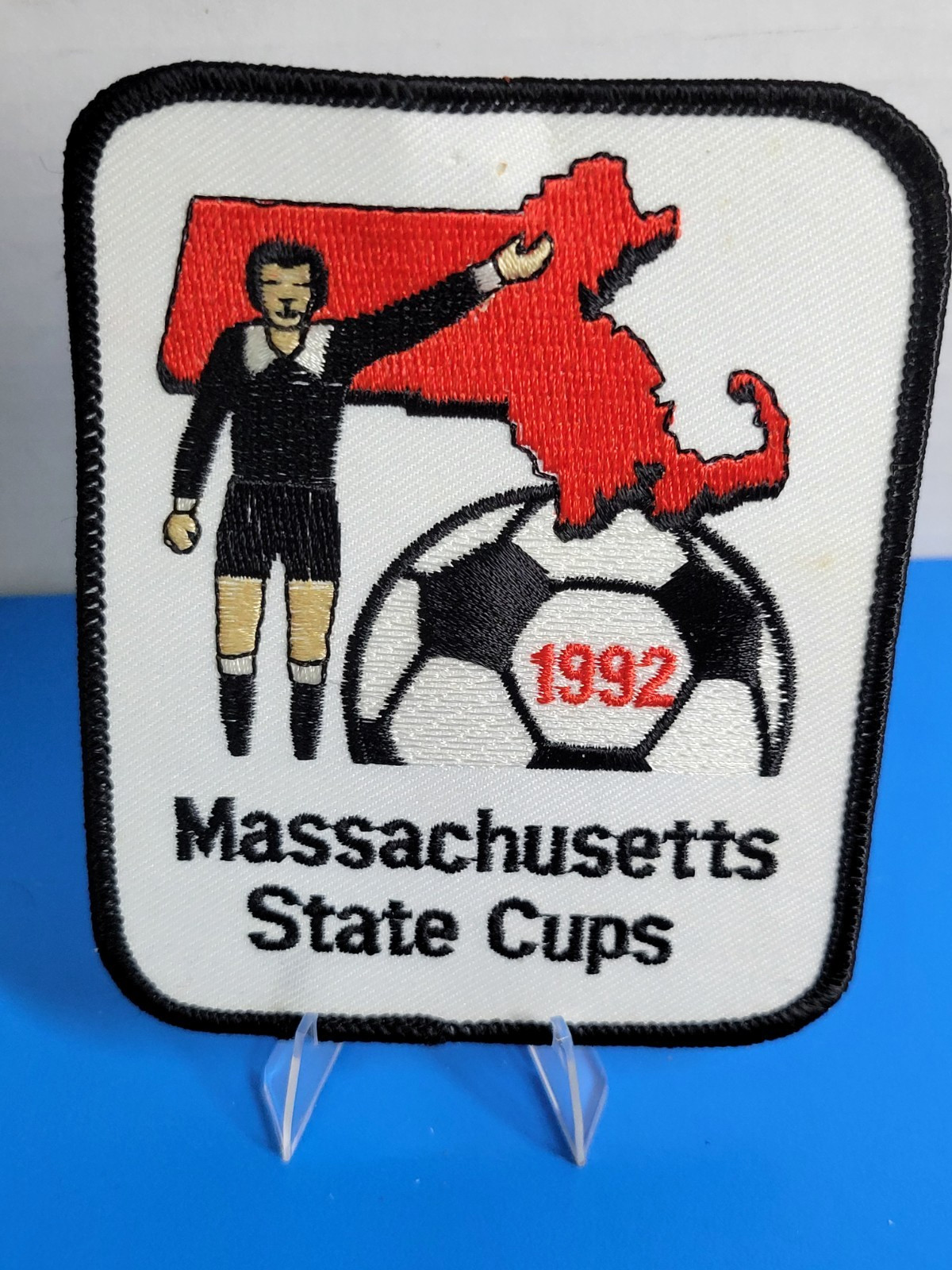 Soccer Massachusetts 1992 State Cups Patch