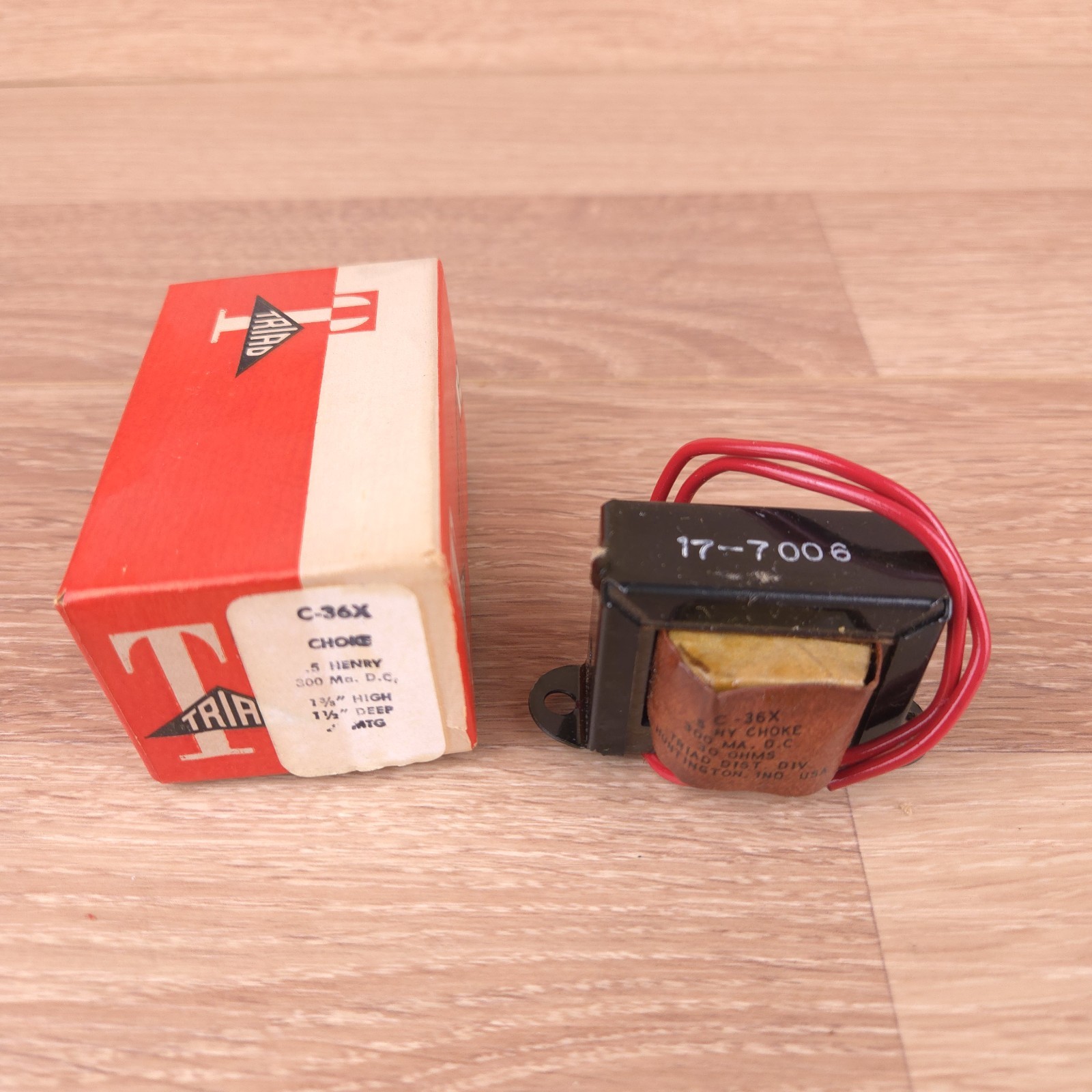NOS Triad C-36X Choke .5 Henry 300 Ma DC