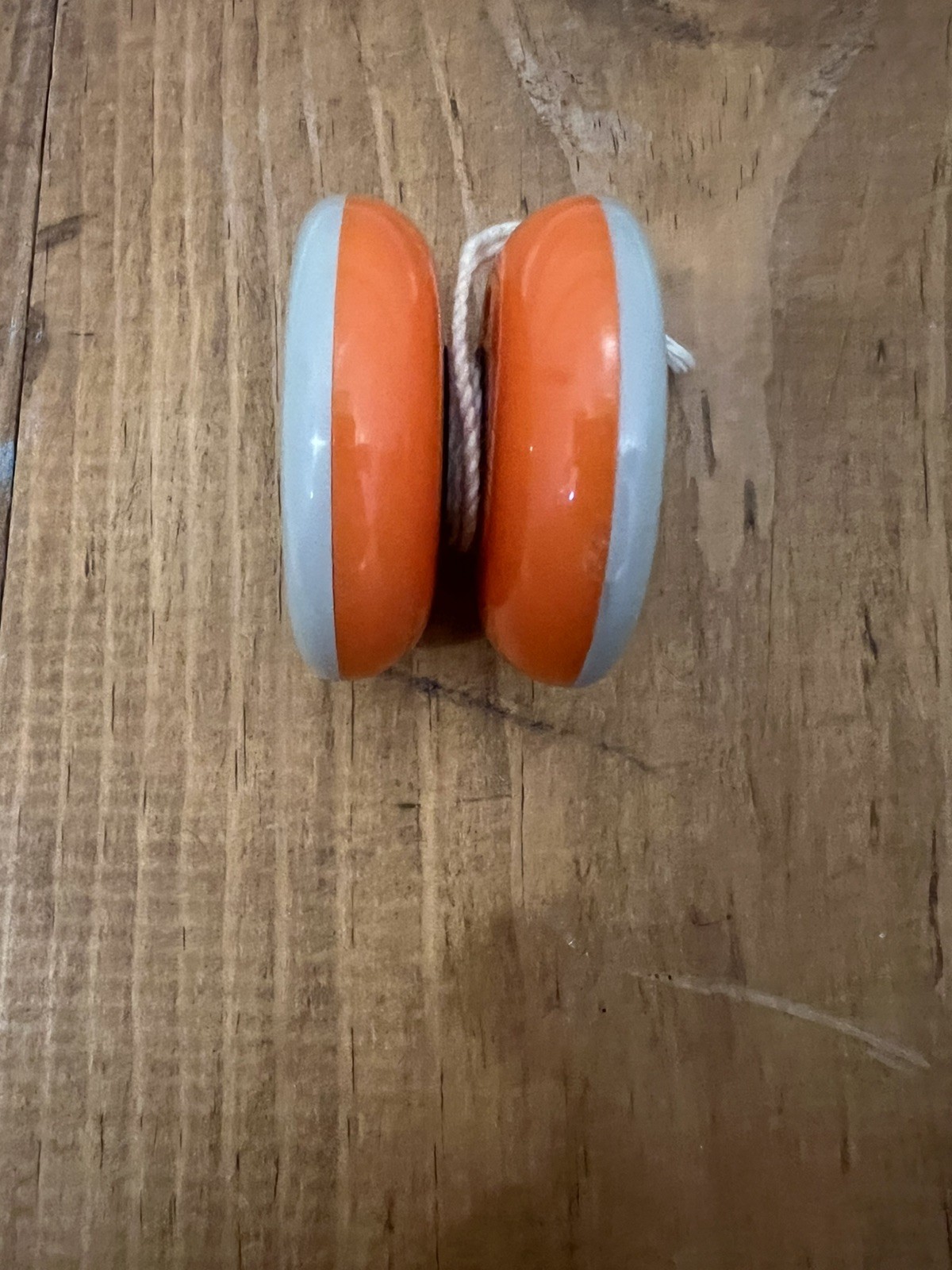 Duncan Flying Squirrel Grey & Orange Metal Axle Bearing Yo-Yo