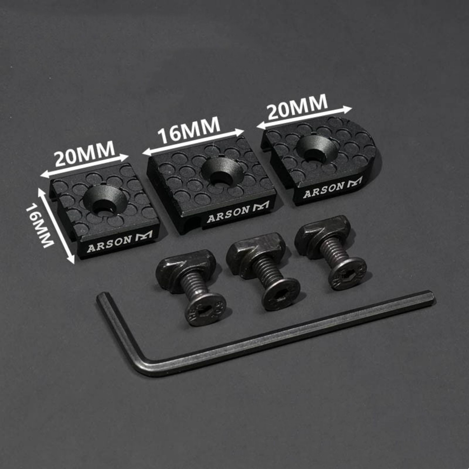 M-LOK KeyMod Wire Guide Clip Cable Organizer for Outdoor Light Setup
