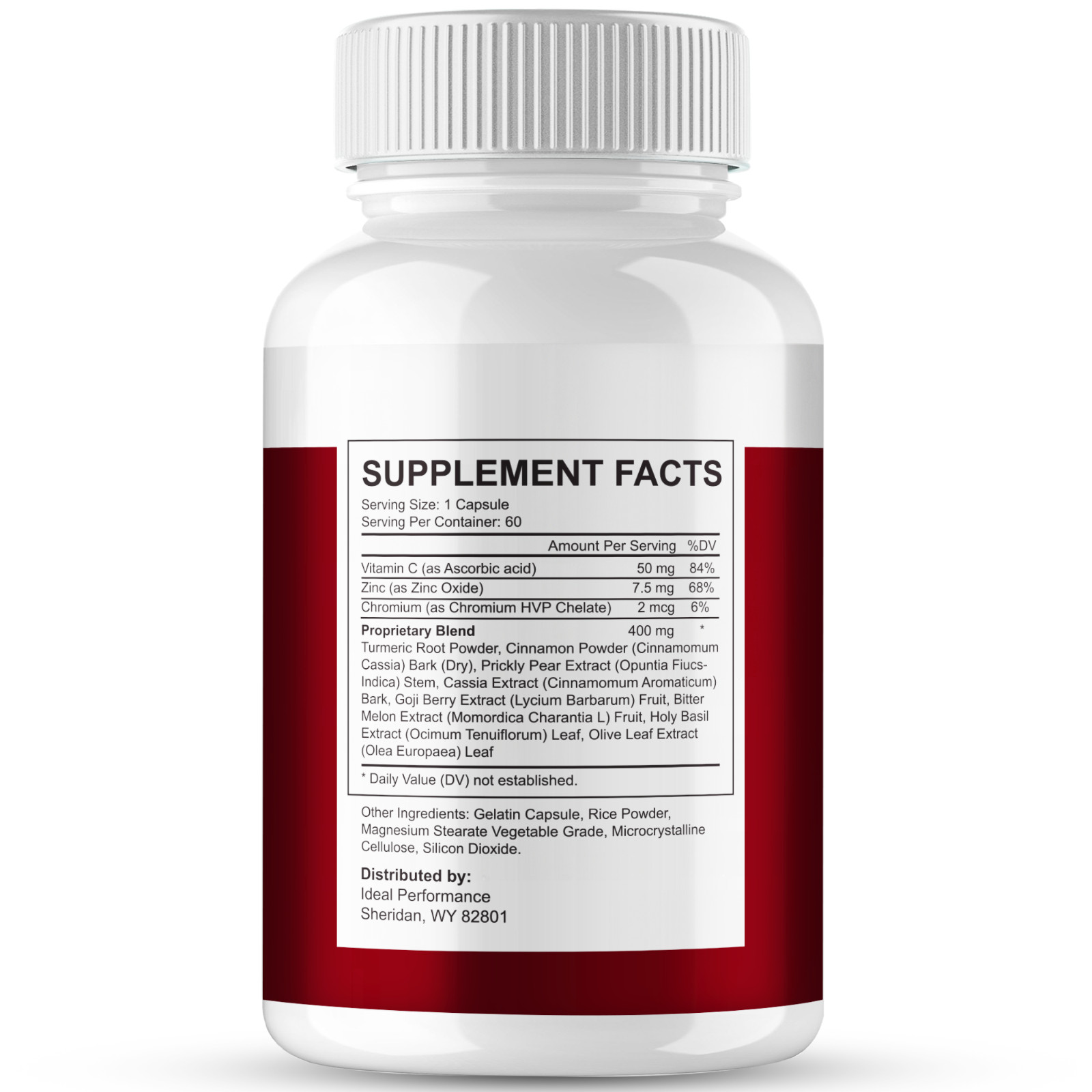 Gluco Thrive Blood Optimizer Capsules, Advanced Daily Multivitamin (1 Pack)