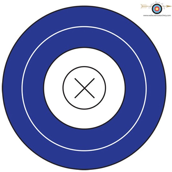 7 Inch Paper Target-25 sheets- Free Fast Shipping