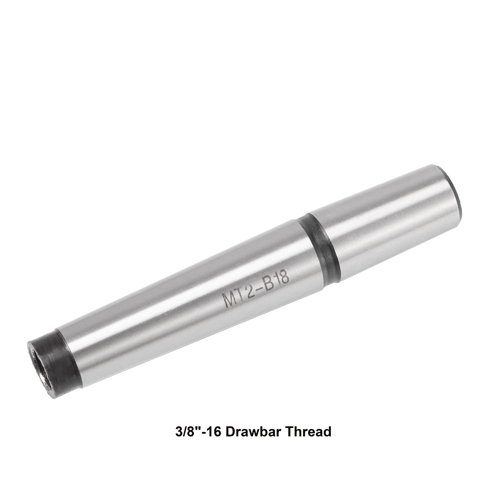 5/8 Heavy Duty Drill Chuck with MT2 Arbor 3/8-16 Drawbar Thread - Includes K...