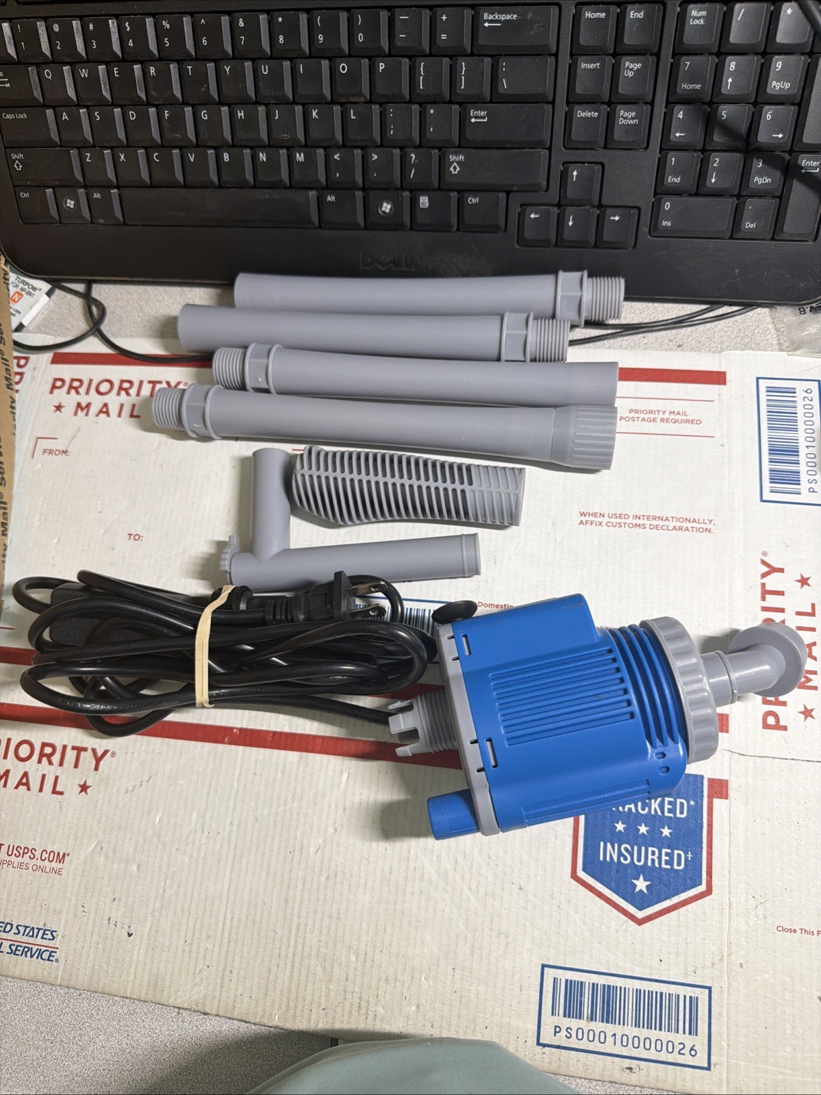 Boxtech UP-028 Aquarium Cleaning 6-1 Function Suction Pump 10-200 Gallon
