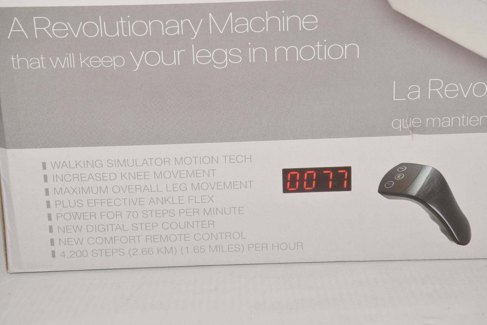 LegXercise Pro LEGX-012 Motorized Leg Activator Exercise Machine w/ Remote