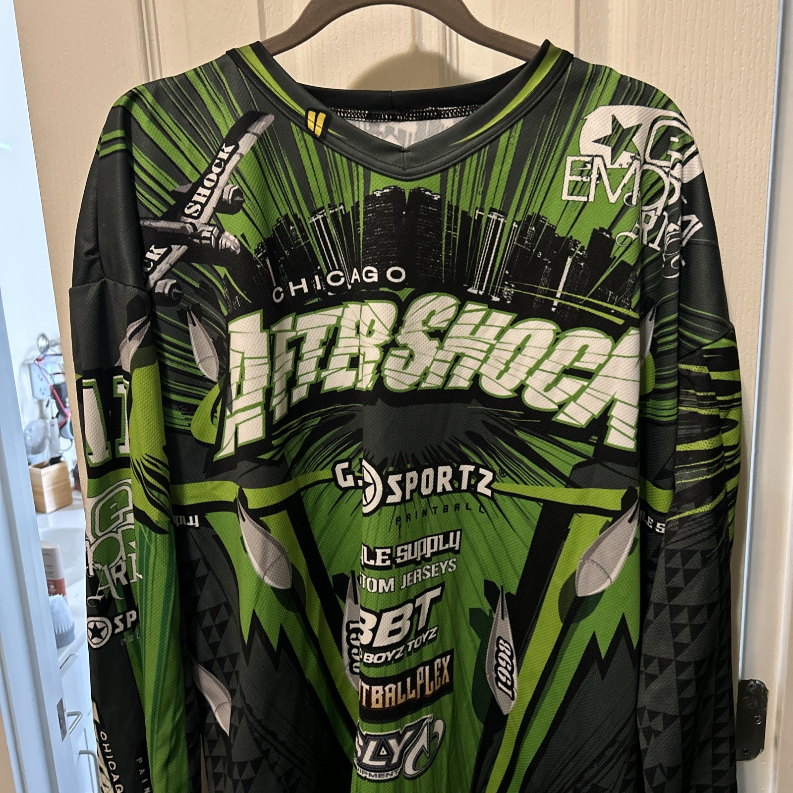 Vintage Aftershock Paintball Jersey - XXL dynasty infamous heat jt hk Xsv Empire