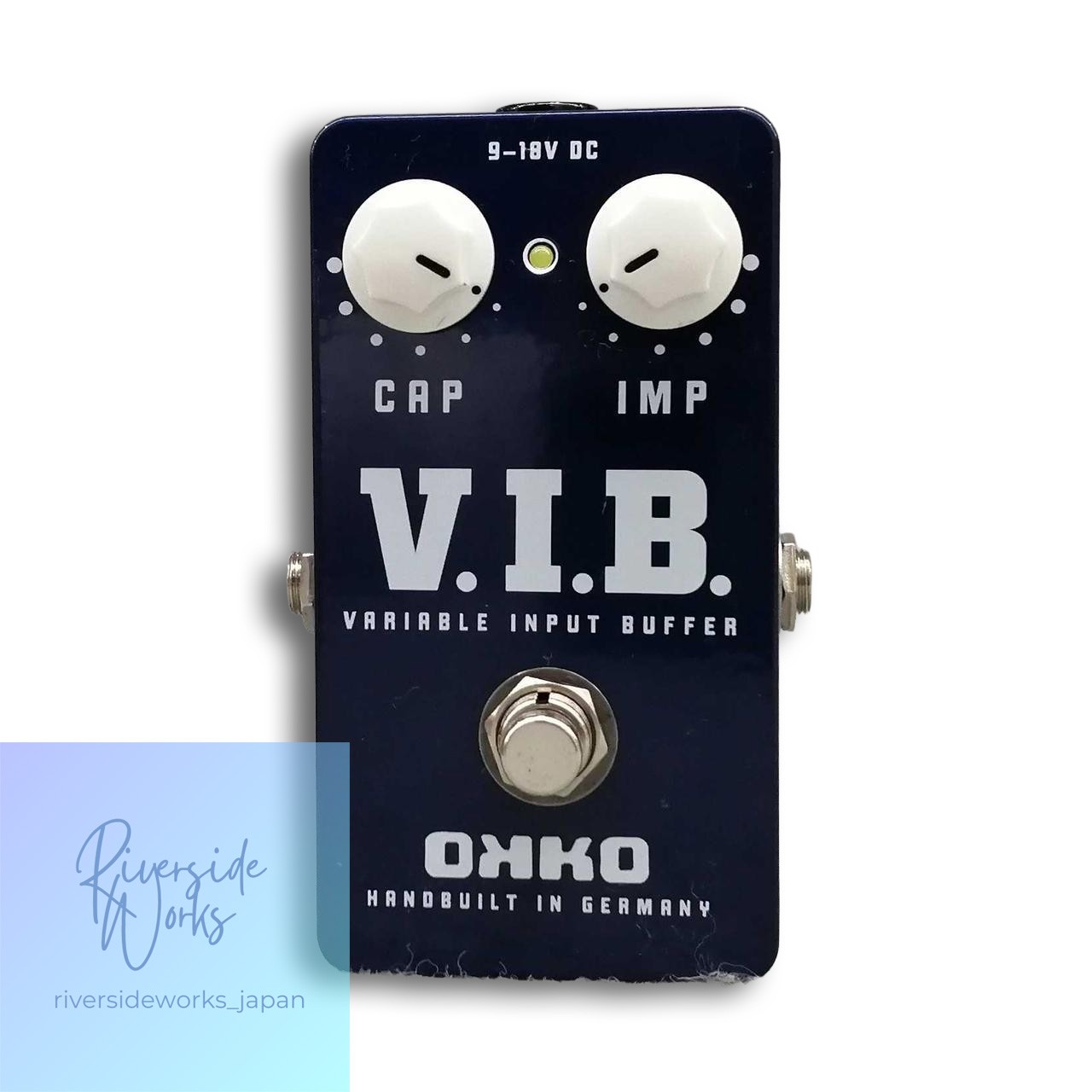 OKKO V.I.B. Buffer Effects Pedal Guitar Signal Used JP