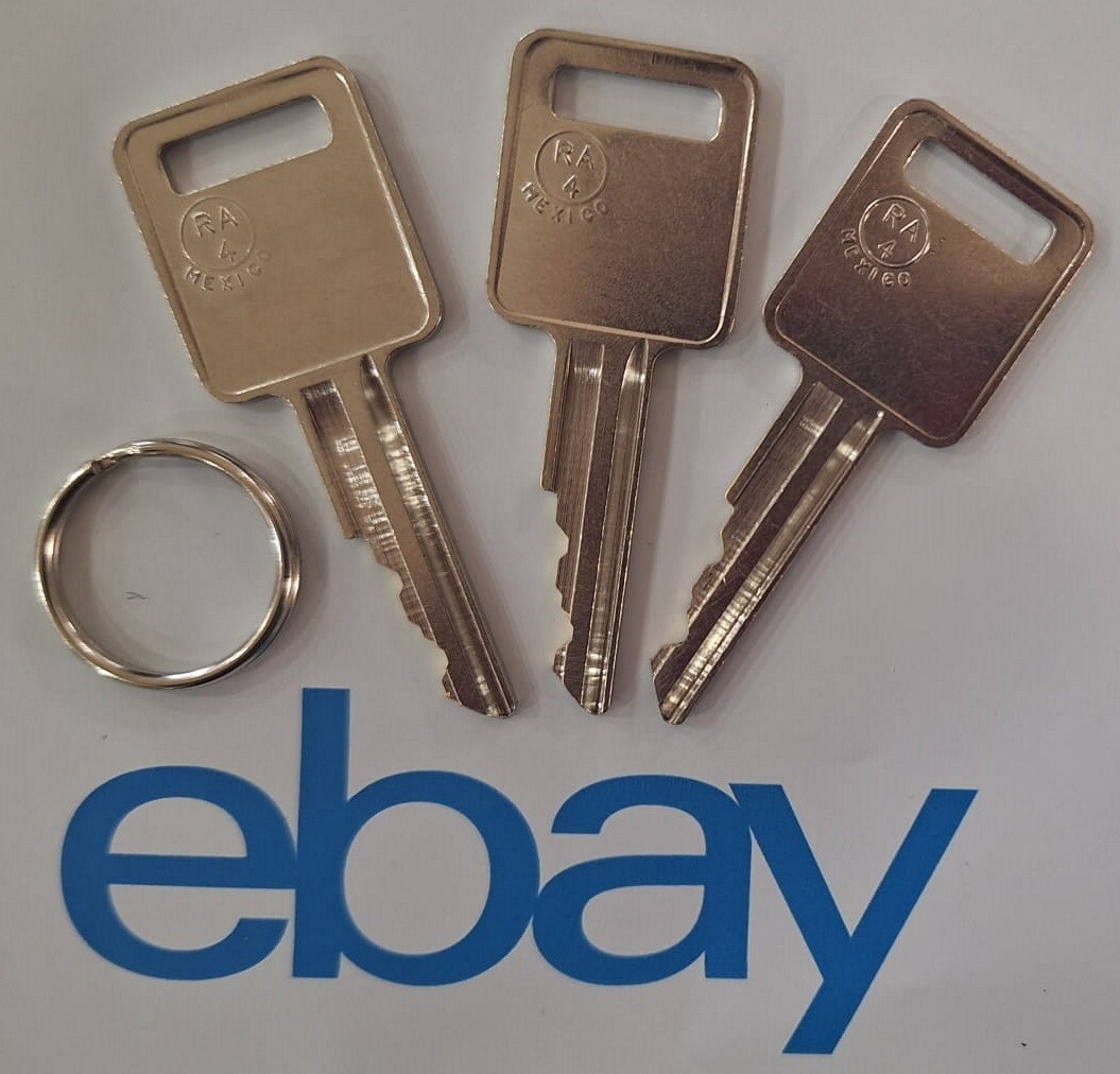 K048 3- New Weather Guard Tool box keys cut to code K048