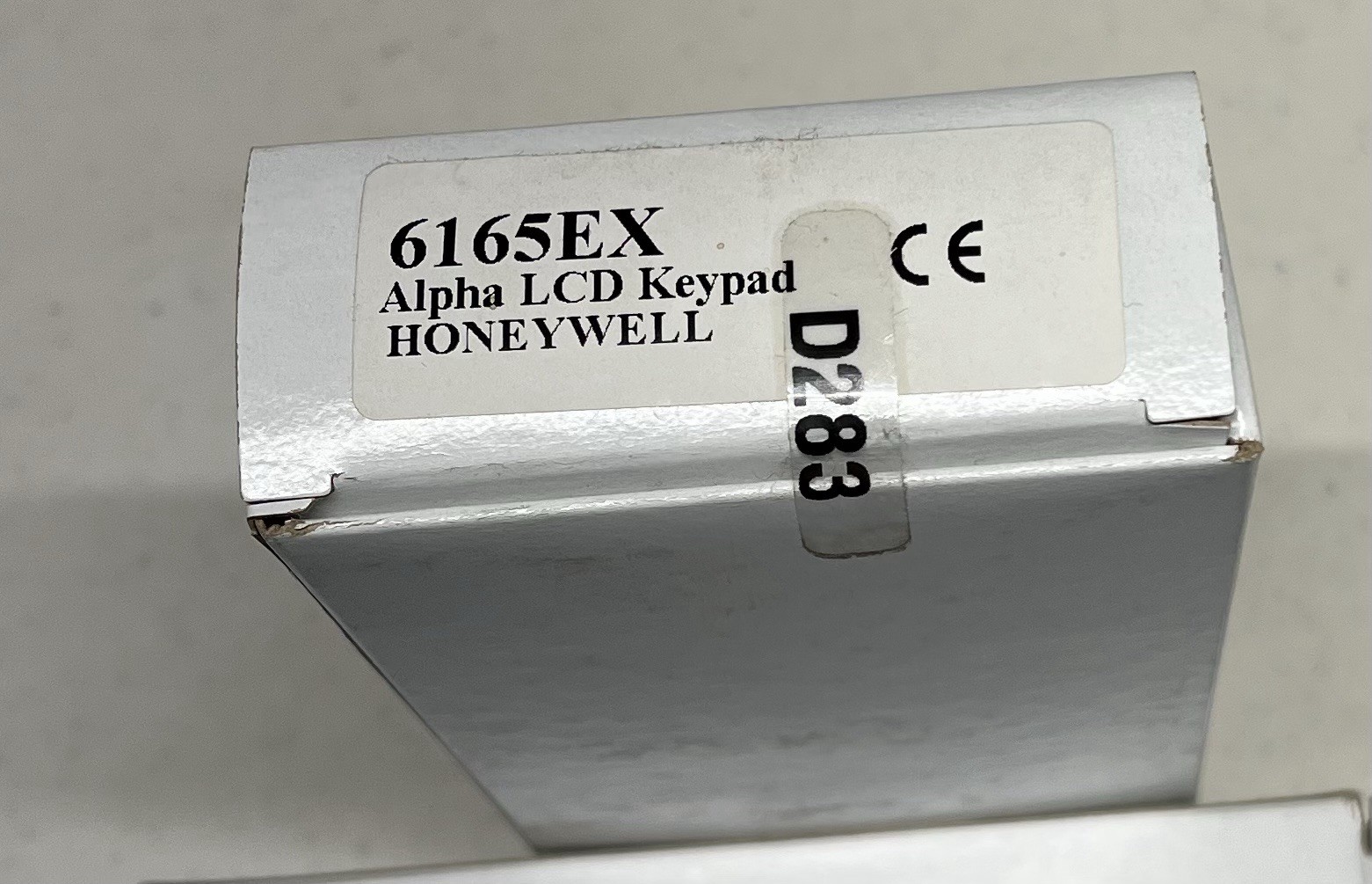 Honeywell 6165EX Alpha LCD Keypad Alpha Numeric Digital Wall Mounted White