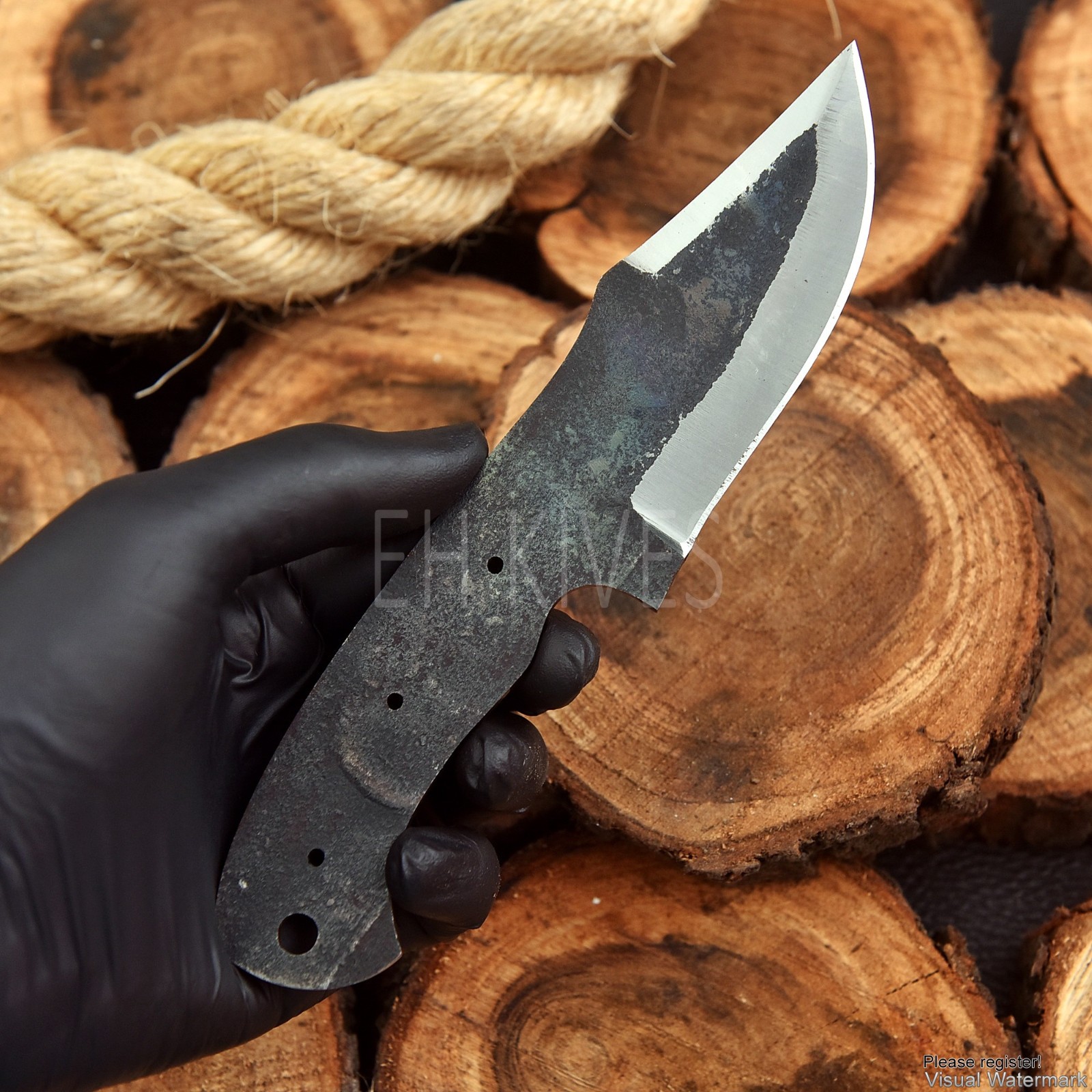 Handmade Carbon Steel Blank Blade – Knife Maker DIY Material Custom Craft Steel