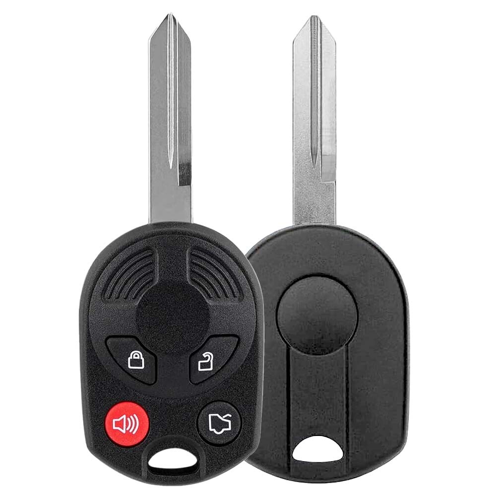 New 4B Uncut Remote Head Ignition Key Keyless Combo Fob Replacement for Ford 4B