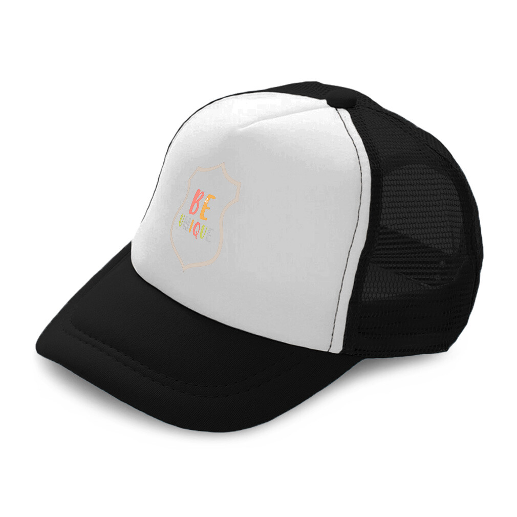Kids Trucker Hat Be Unique Polyester Boys Caps & Girls Caps Adjustable