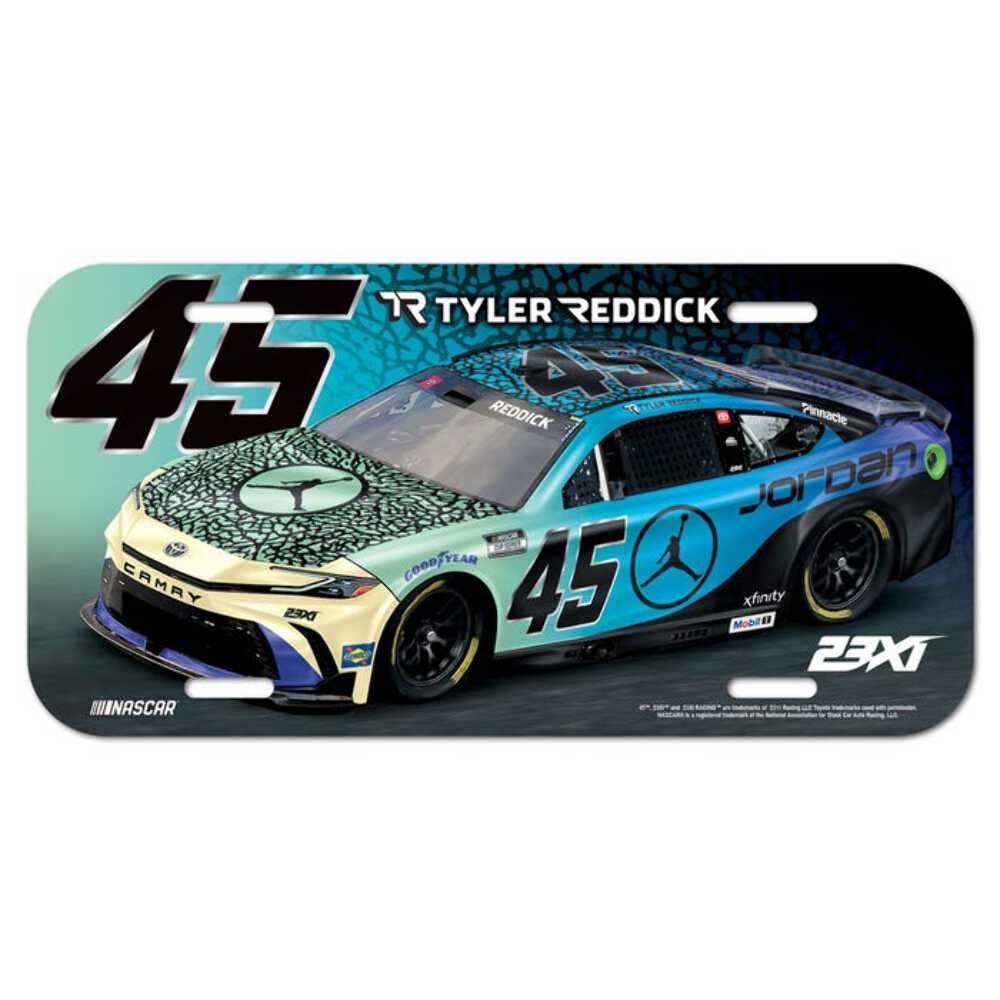 Tyler Reddick 2025 Jordan License Plate