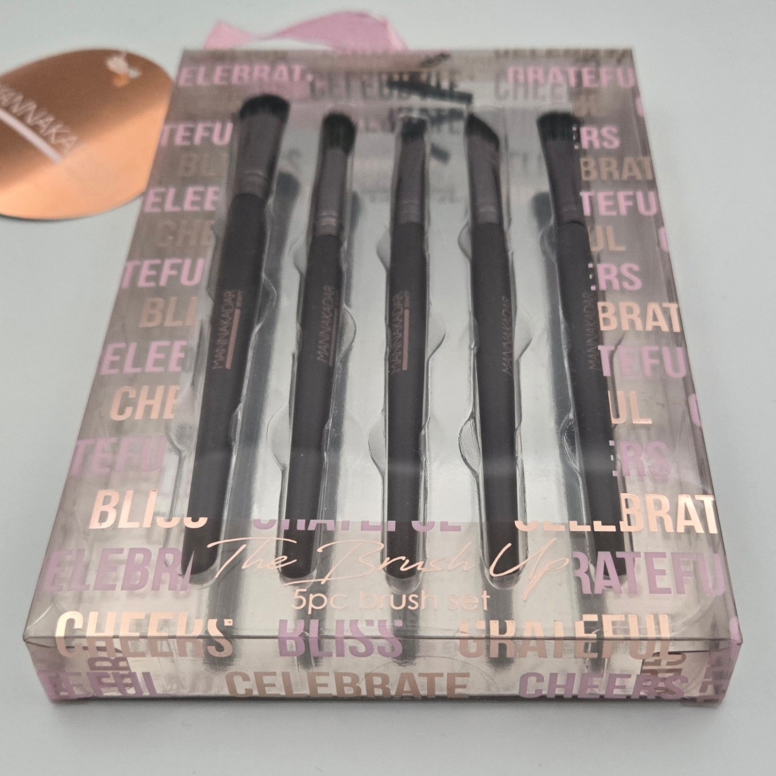 MannaKadar The Brush Up 5pc Brush Set for Eye Makeup