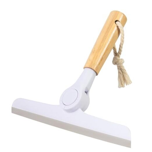 Window Squeegee for Glass Doors，All-Purpose 9.7” Window Cleaning Squeegee,