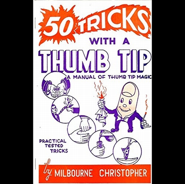 THUMB TIP (SOFT) + 50 TRICKS WITH A THUMB TIP BOOKLET COMBO MAGIC TRICK