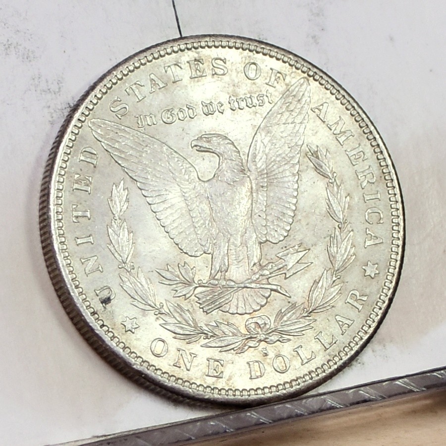 1897-S Morgan Dollar - Unc (#61283-L)