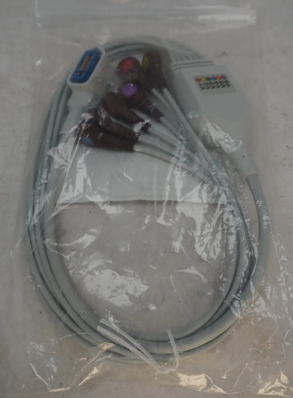 Zoll Cable V-Lead AAMI Propaq MD 8300-0804-01 New in Bag OEM