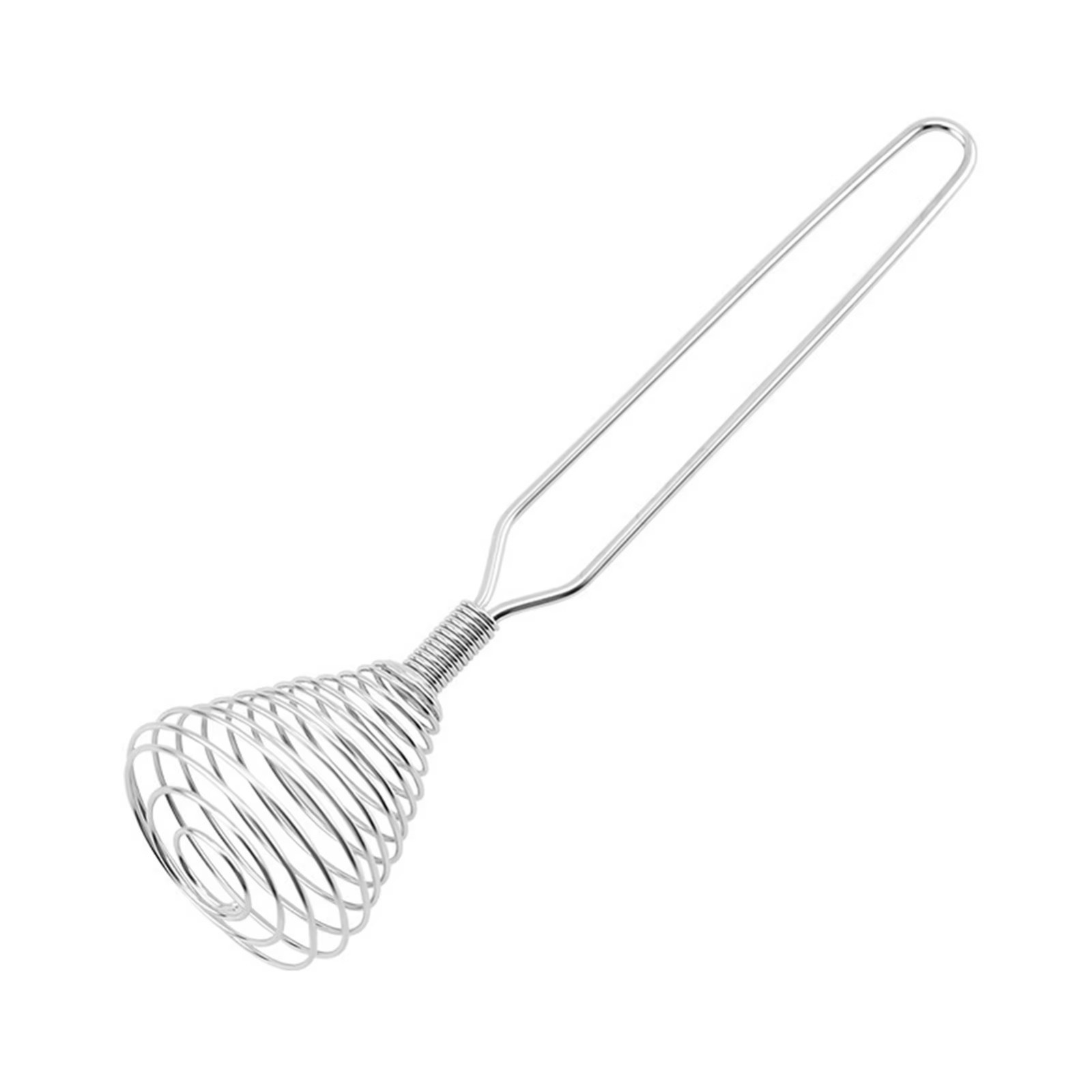 8" French Spring Coil Whisk - Wire Whip Cream Egg Beater Gravy Mixer