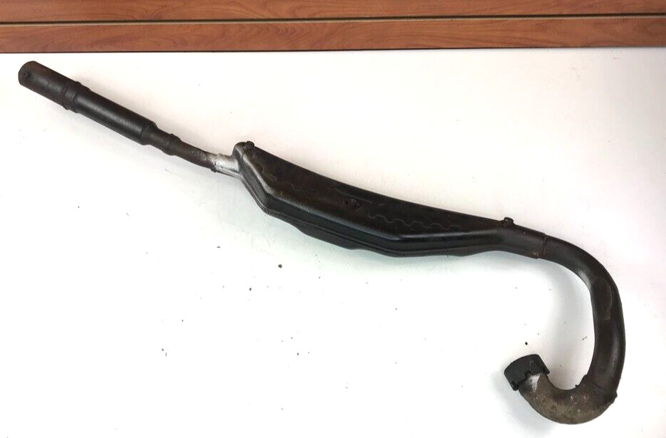 74 Yamaha TY80 Trials TY 80 OEM Exhaust Pipe Silencer Muffler Header 2-T