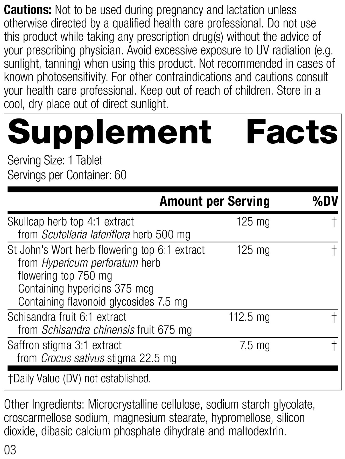 MediHerb Nevaton Forte 60 Tablets