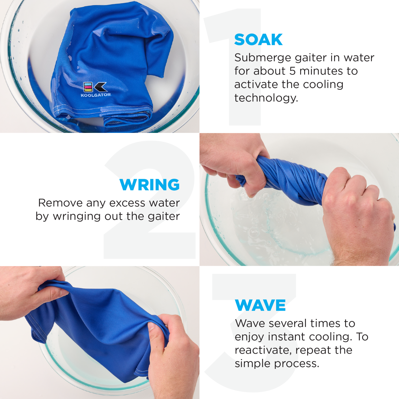 KOOLGATOR Dual Purpose Neck Gaiter