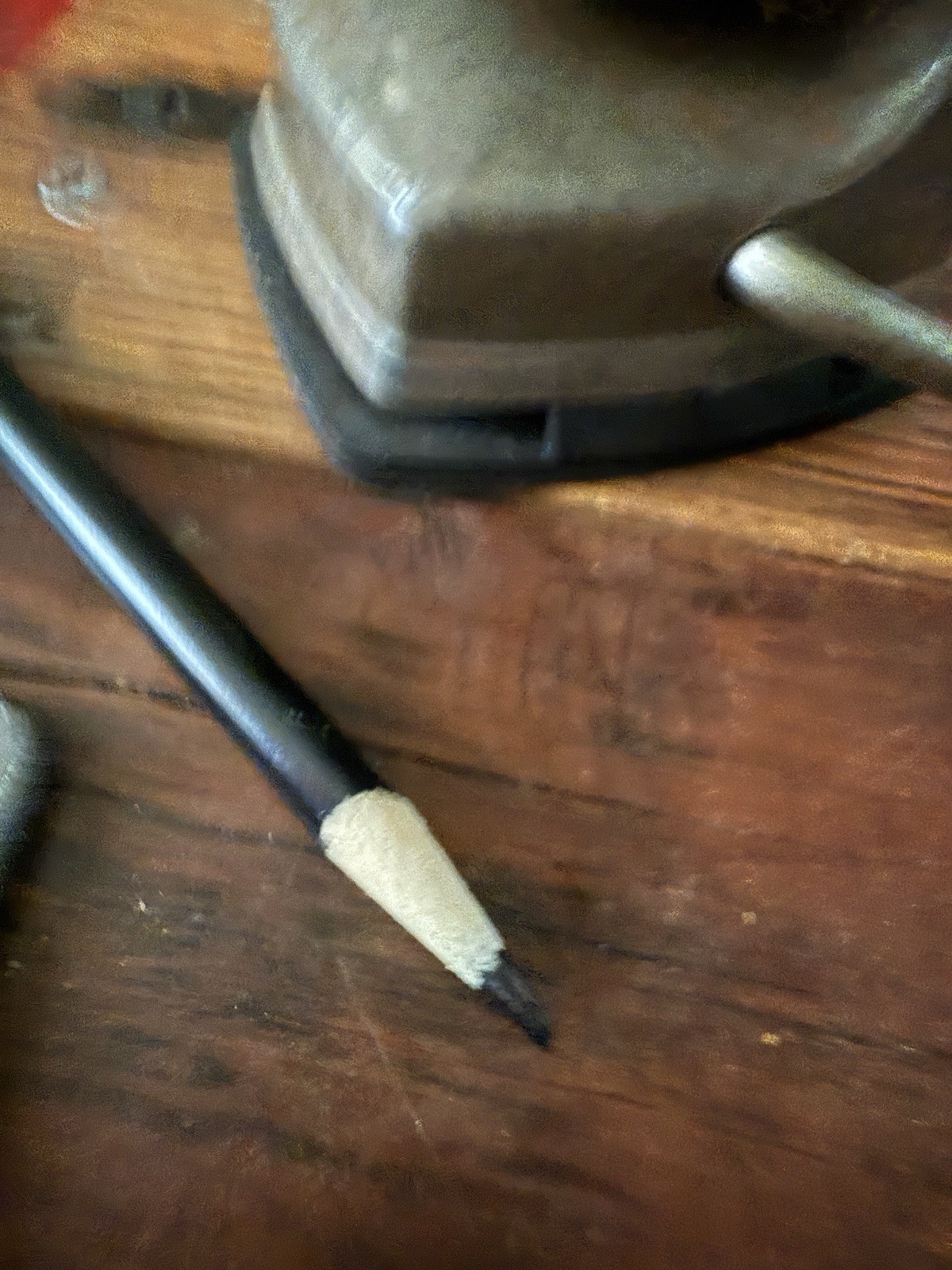 Vintage Apsco Vacu Base Table Desk Top Pencil Sharpener Suction Mounted