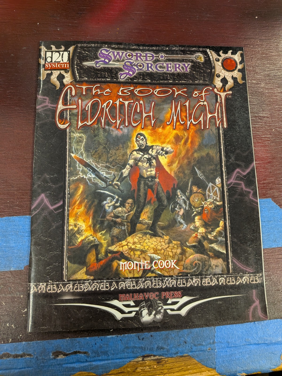 The Book Of Eldritch Might Sword & Sorcery D20 System Monte Cook Malhavoc Press