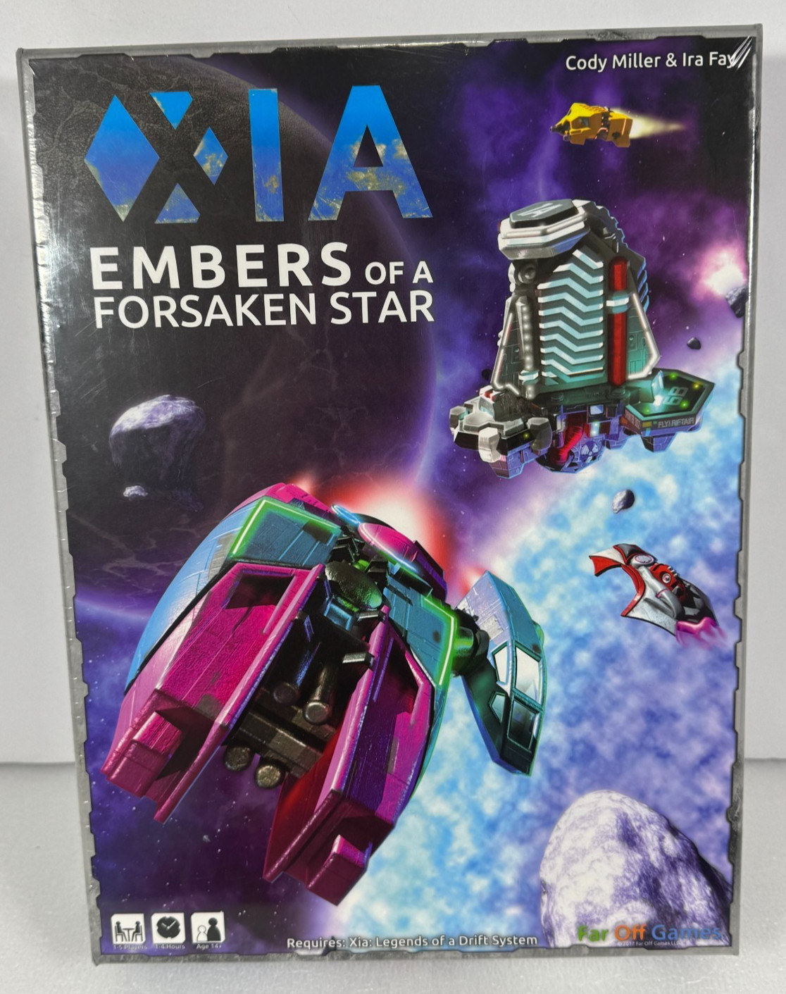 Xia: Embers of a Forsaken Star Expansion Board Game Far Off Games FACTORY SEALED