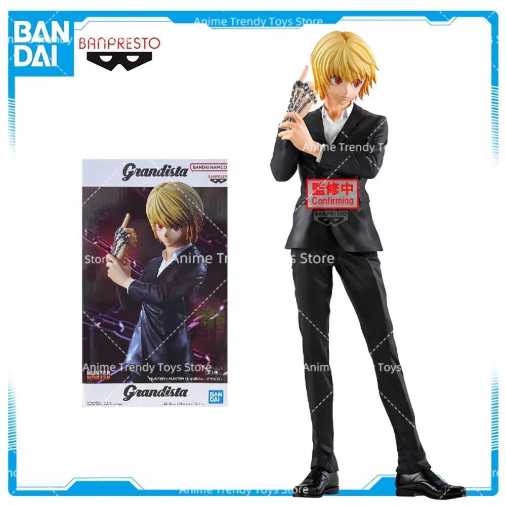 Original BANDAI BANPRESTO Grandista GROS HUNTER×HUNTER Kurapika In Stock Anime F