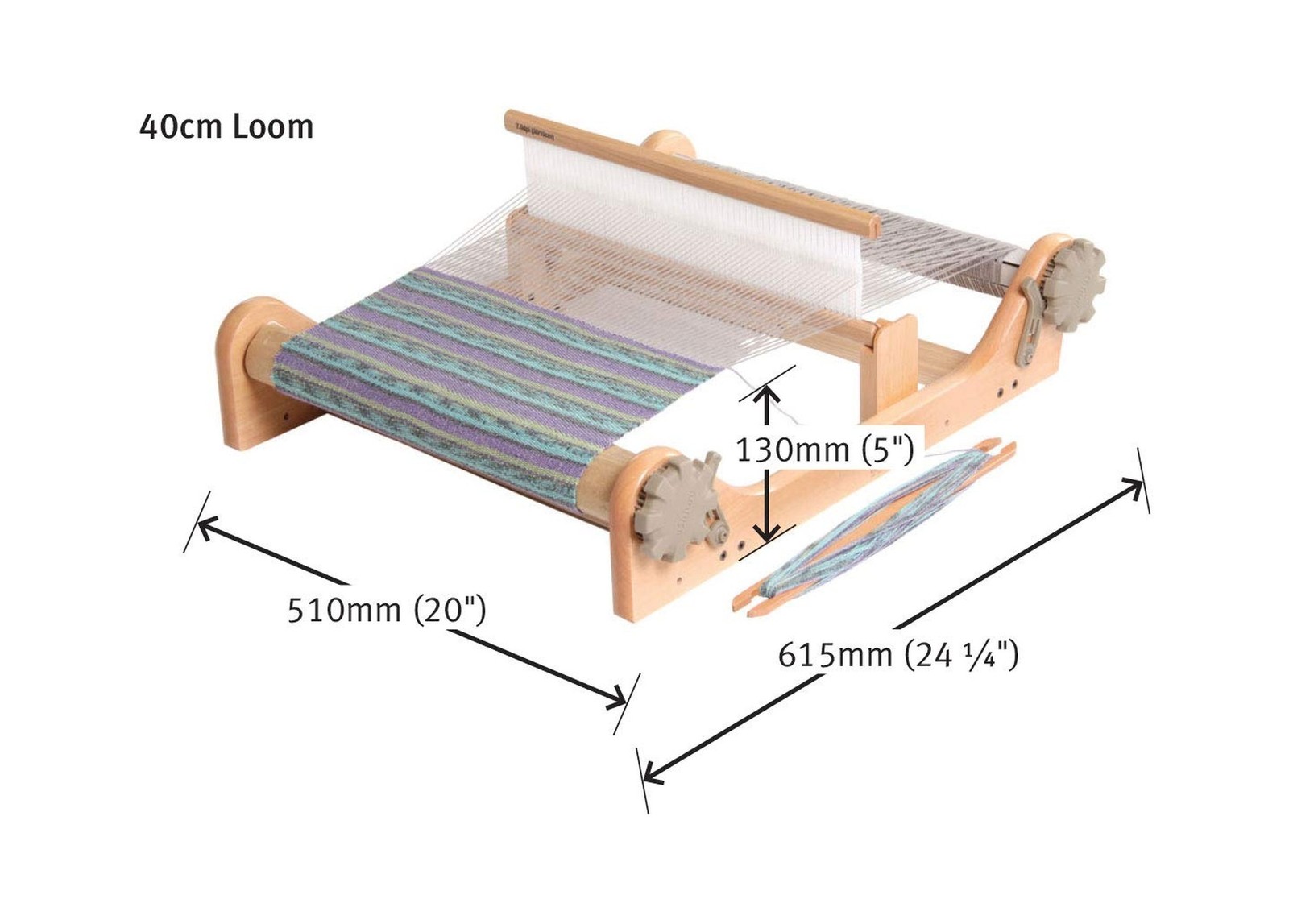 Ashford Rigid Heddle Loom & Stand Combo (16)