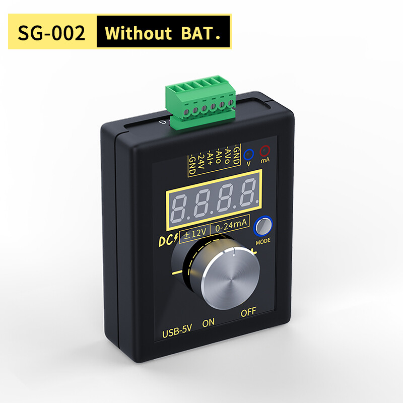 FNIRSI Signal Generator Adjustable Current Voltage Source Simulator 0-20mA 0-12V