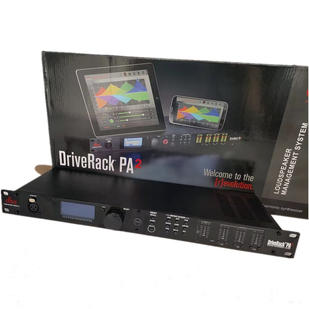 New DBX DriveRack PA2 Complete Loudspeaker Management SystemPA2 US Delivery Fast
