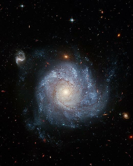 PINWHEEL SHAPED SPIRAL GALAXY HUBBLE TELESCOPE 11x14 GLOSSY PHOTO PRINT