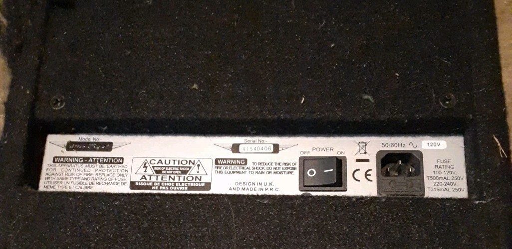 Ashdown Engineering After Eight Guitar Amp. 15W
