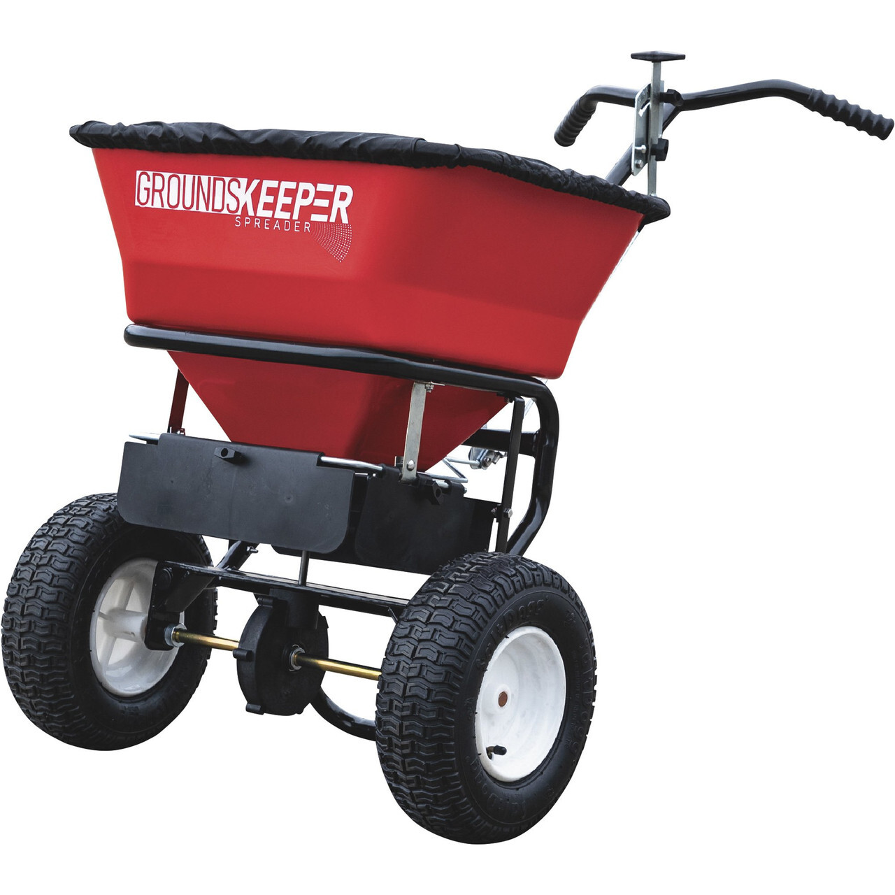 3042650 - Buyers Products Company Grounds Keeper All-Seasons Walk Behind Broadca