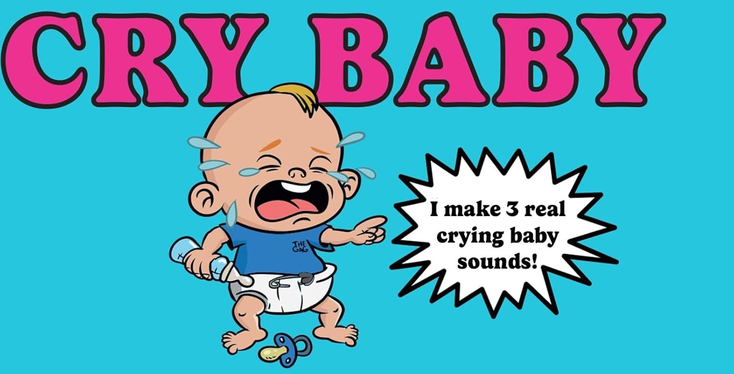Baby Crying Noisemaker - Hilarious Gag Prank Trick Sound Maker - Fun & Laughter!