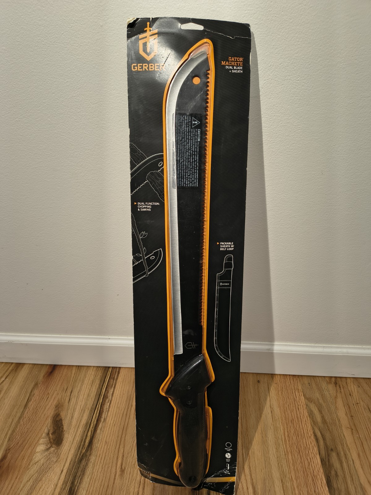 Gerber Gator Machete Dual Blade with Sheath-31-000758